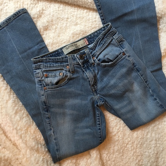 Levi's Denim - Levi’s Super Low Boot Cut Jeans